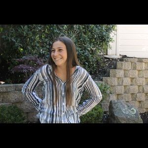 Button up Anthropologie top